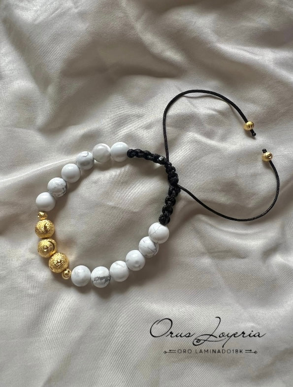 Pulsera Diamantada Oro 18k laminado Tenden