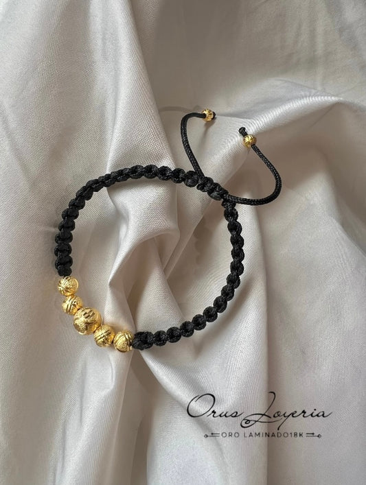 Pulsera Diamantada Oro 18k laminado Sofisti