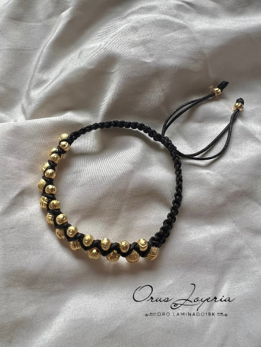 Pulsera Diamantada Oro 18k laminado Luxury